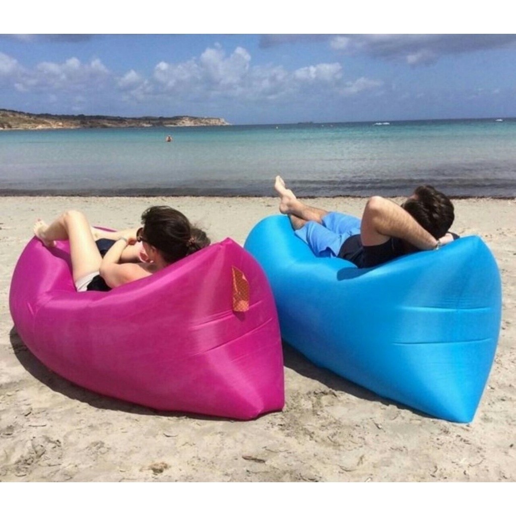 Wind inflated beach fashion chair