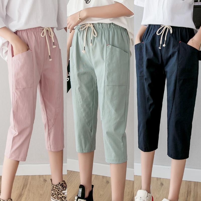 Girls hot sale cotton capris