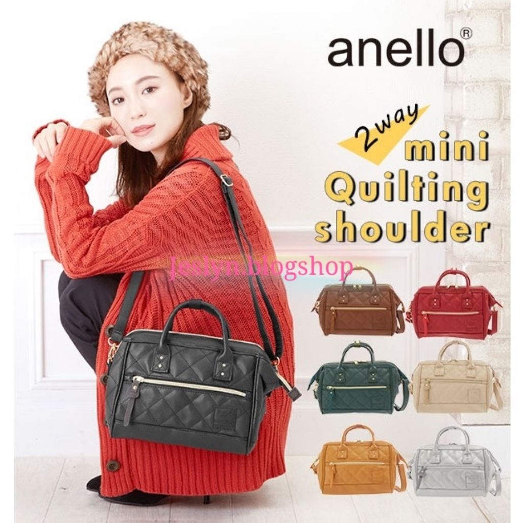 Anello 2way Mini Shoulder Bag - Red