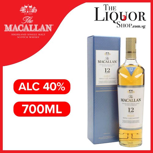 Macallan 12 Years Triple Cask 700ml | Shopee Singapore