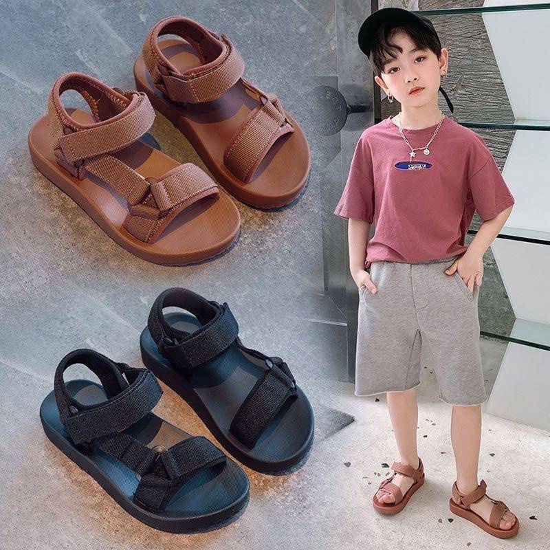 In Stock Kids Sandals Boys Cool Casual Slippers Girls Soft Sneakers Shopee Singapore