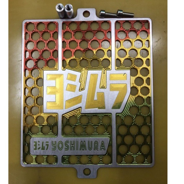 Yoshimura radiator cover for SATRIA/RAIDER (with mounting screws ...