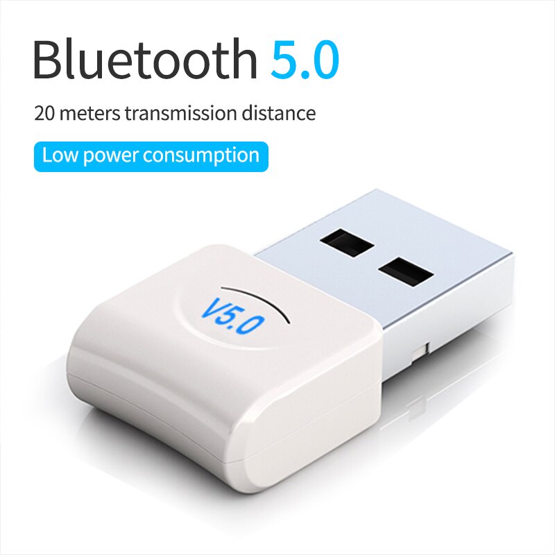 USB Bluetooth Dongle Adapter V5.0 For PC Computer Laptop Wireless ...