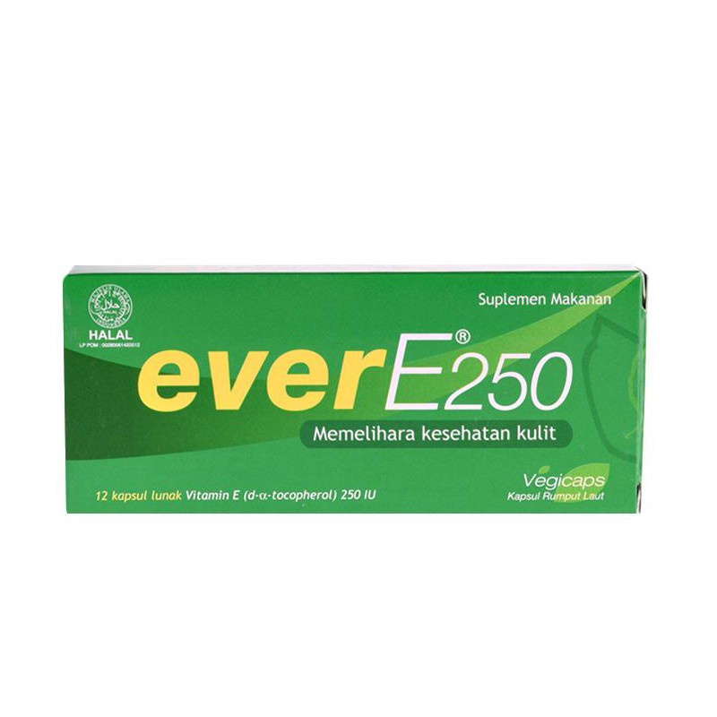 Ever E 250 12 Kapsul / Suplemen / Vitamin E - Gambar 3