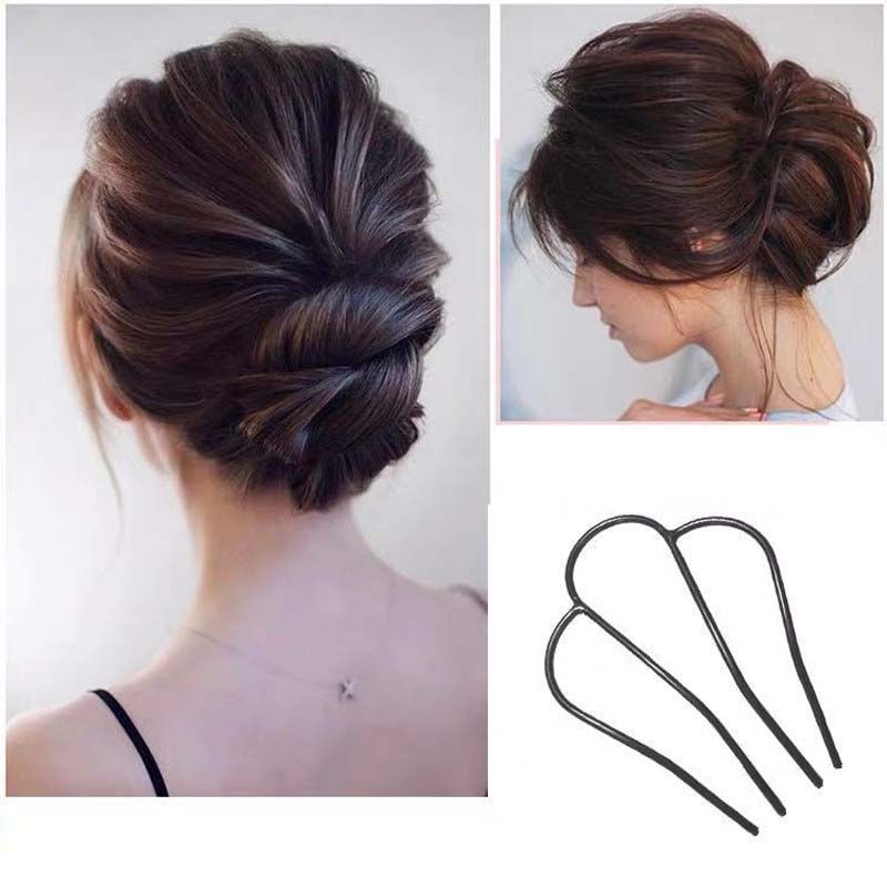 Hair bun korean clearance style