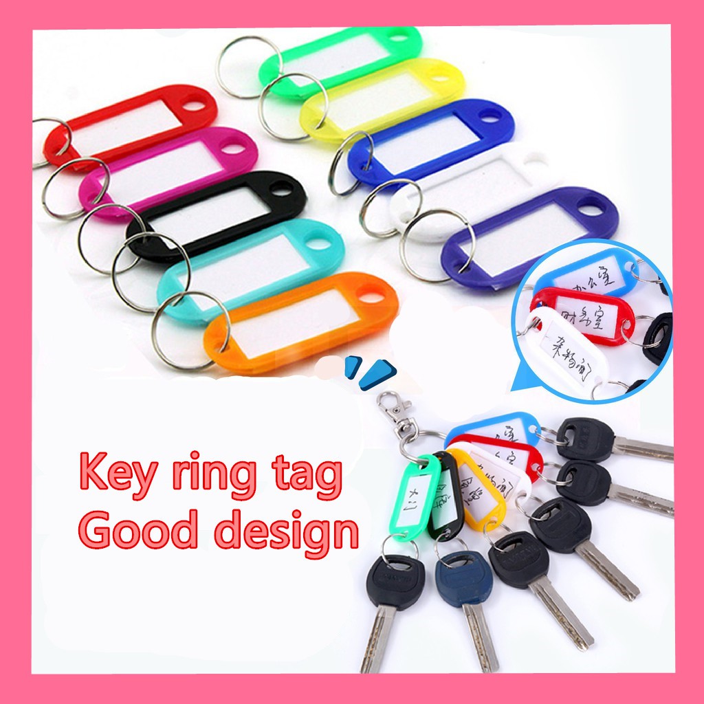 Keychain Label ID Name Room Address TEL Number Marker Key Tag | Shopee ...