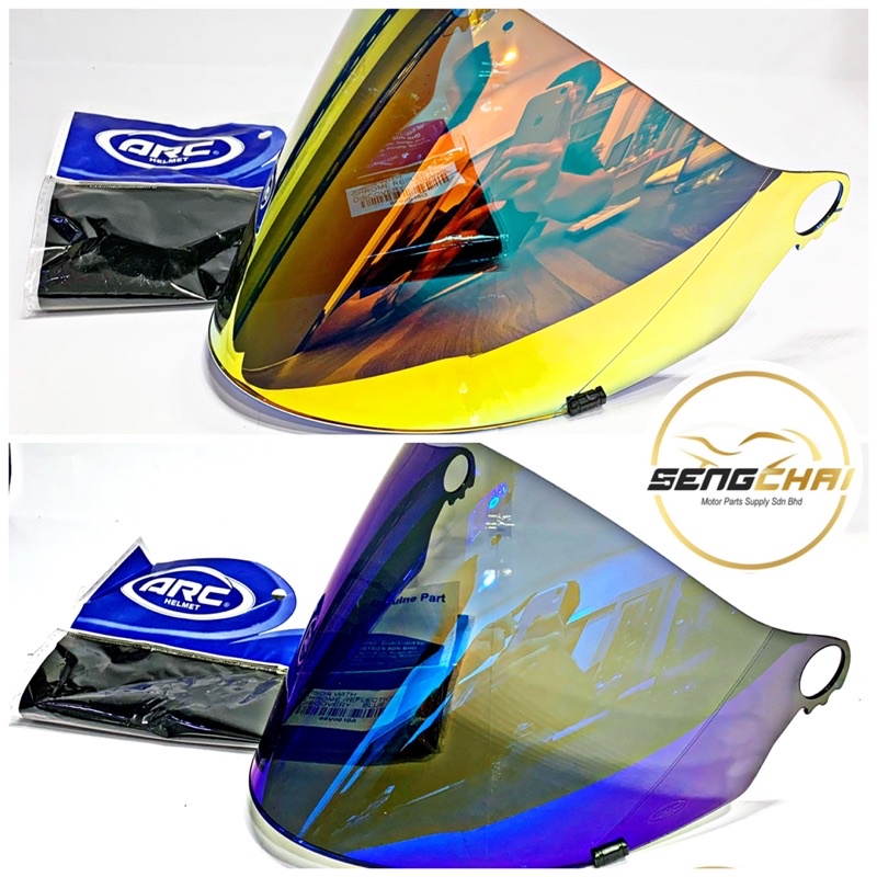ARC DISCOVERY / ASTRO VISOR HELMET VISOR RAINBOW ARC 100% HELMET ARC ...