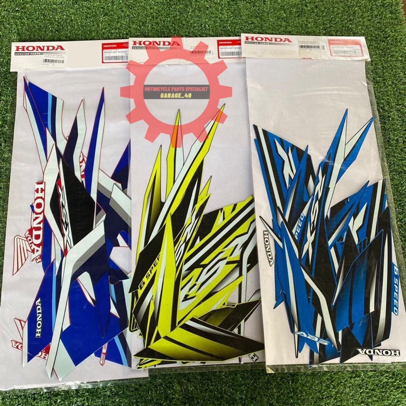 HONDA RS-X BODY STICKER ( RSX BODY STRIPE COVER STIKER ) | Shopee Singapore