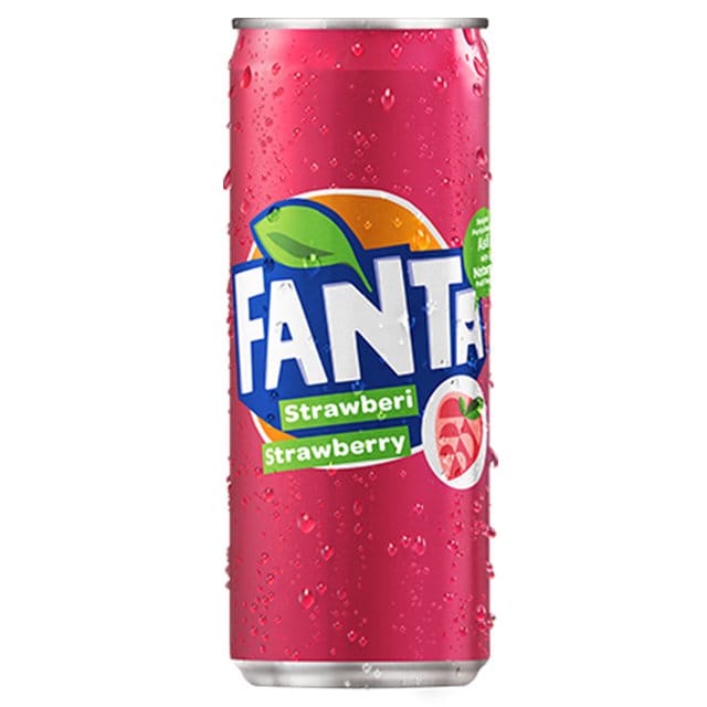 Fanta Strawberry Can (320ML x 24 cans) | Shopee Singapore
