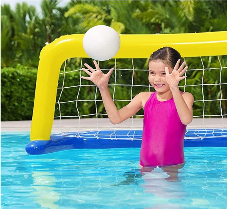 (Bestway) Water Polo swimming pool games / Volleyball Set Pool Float ...