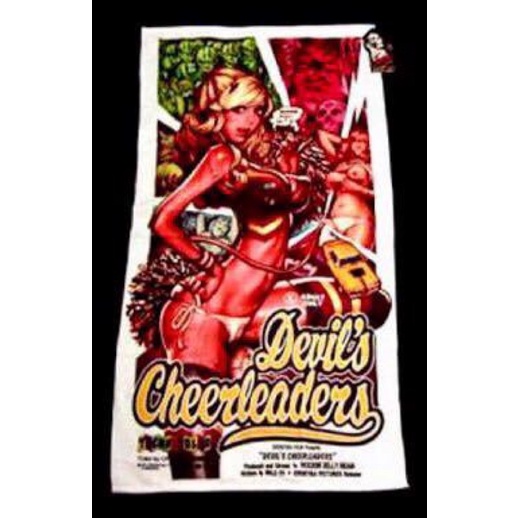 Devils Cheerleaders Beach Towel Devils Cheerleaders Shopee Singapore