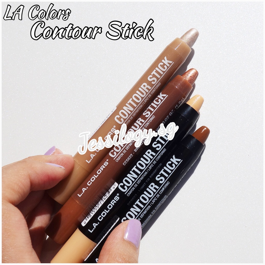 LA Colors Contour Stick  L.A. Colors Highlighter  Bronzer 