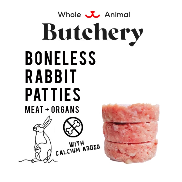 BONELESS RABBIT PATTIES // Whole Animal Butchery | Shopee Singapore