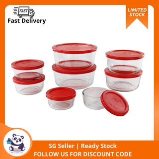 Pyrex Square Measuring Glass Storage 310ml & 510ml 2pc Set