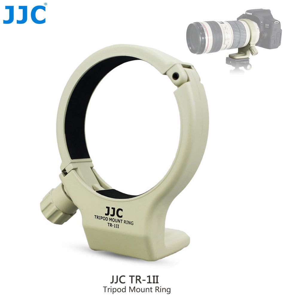 JJC TR1II Tripod Mount Ring Replace A2 AII WII for Camera Lens Canon
