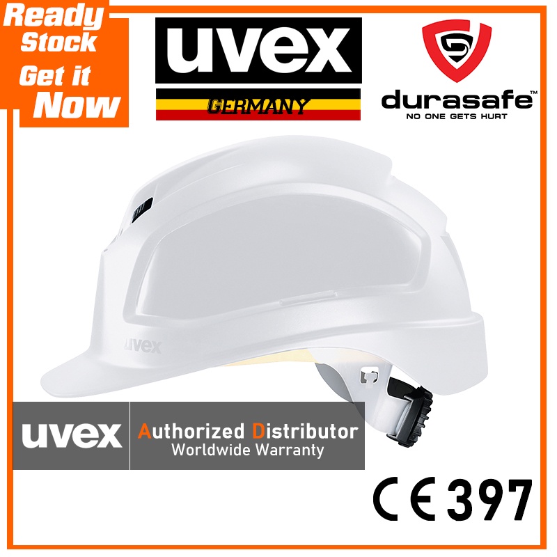 UVEX 9772030 Uvex Pheos B-WR Safety Helmet White | Shopee Singapore