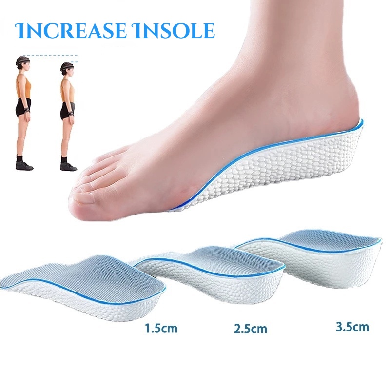 Height Increase Insoles, Invisible Shoe Lifts Arch Inserts, Shock