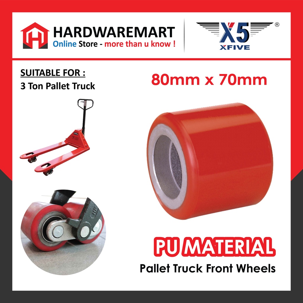 [X5 ACCESSORIES] PALLET TRUCK FRONT WHEELS | Shopee Singapore