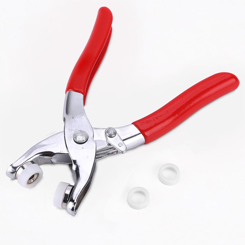 Practical Buttons Hand Pressure Pliers Fastener Snap Install Tool For 9.5mm Hollow Five Claw Buckle/10mm Solid Five Claw Button