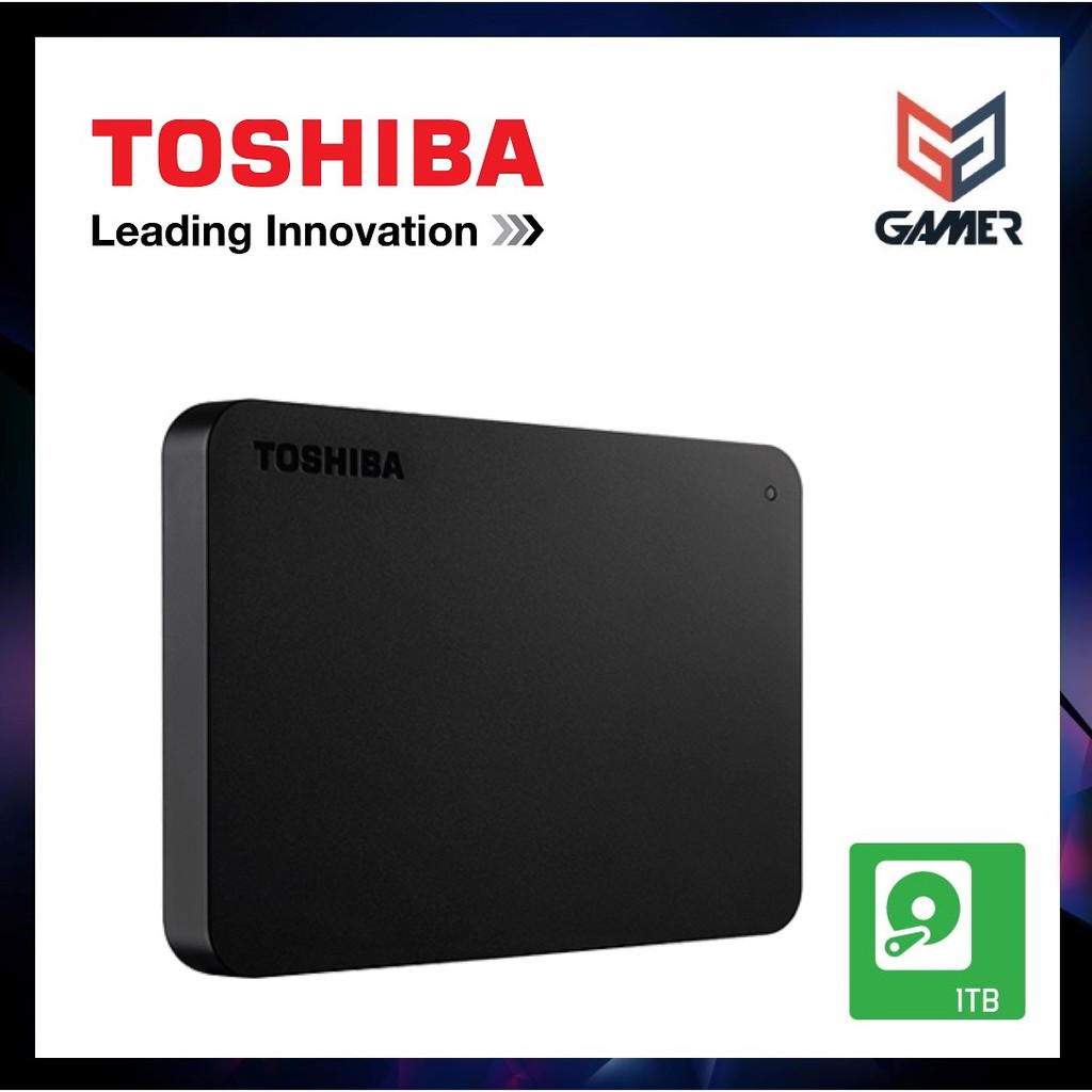 Toshiba Canvio Basics External Hard Drive 1tb Shopee Singapore 9731