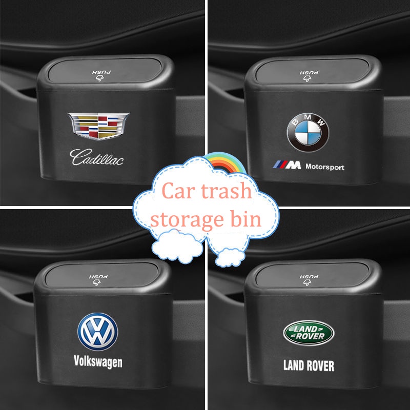 Car trash can Car interior decoration products Daquan Folding trash bag Creative car storage bin Car interior