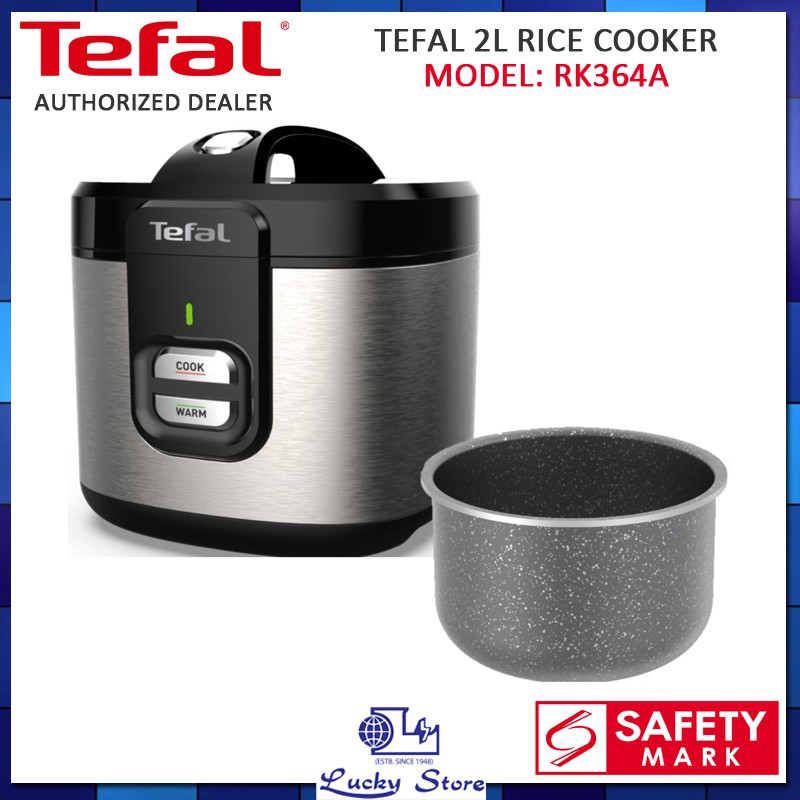 TEFAL RK364A 2L RICE COOKER, 11 CUPS, 2 YEARS WARRANTY, THINK INNER POT ...