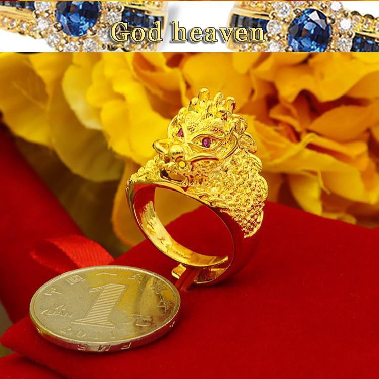 Gold deals ring dragon