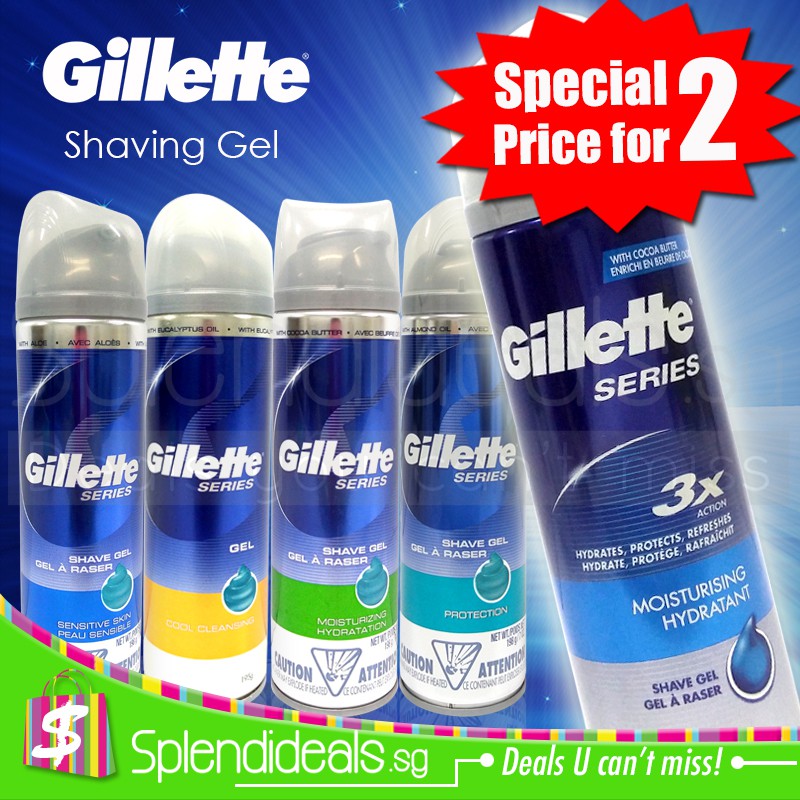 [OFFER] GILLETTE SHAVE GEL | SHAVING MOUSSE - SENSITIVE SKIN | COOLING ...