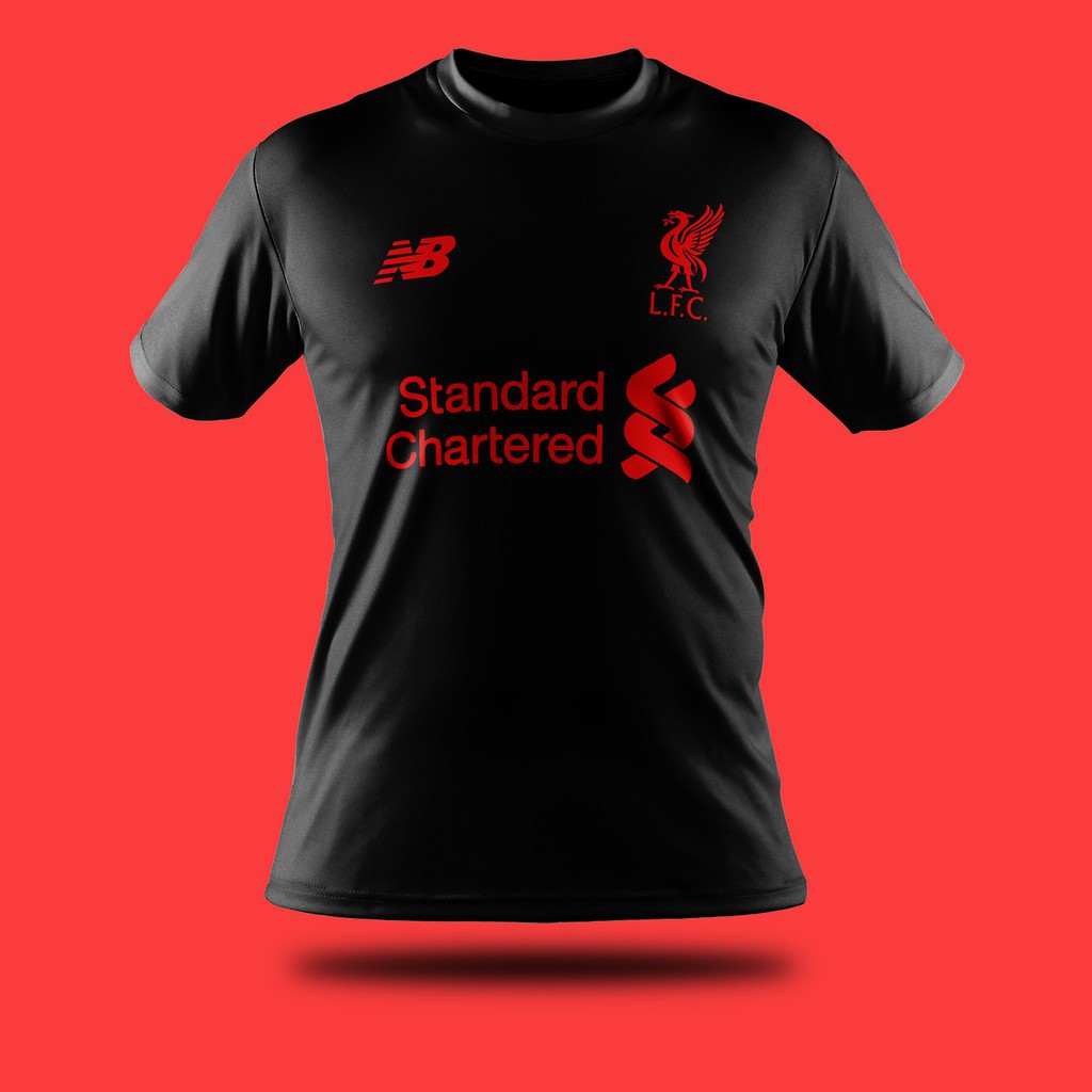 Jersey liverpool black on sale