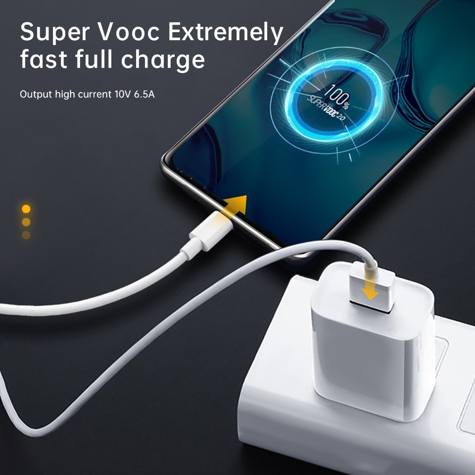 OPPOA54 5G Cell CubeFast Charger ケーブル