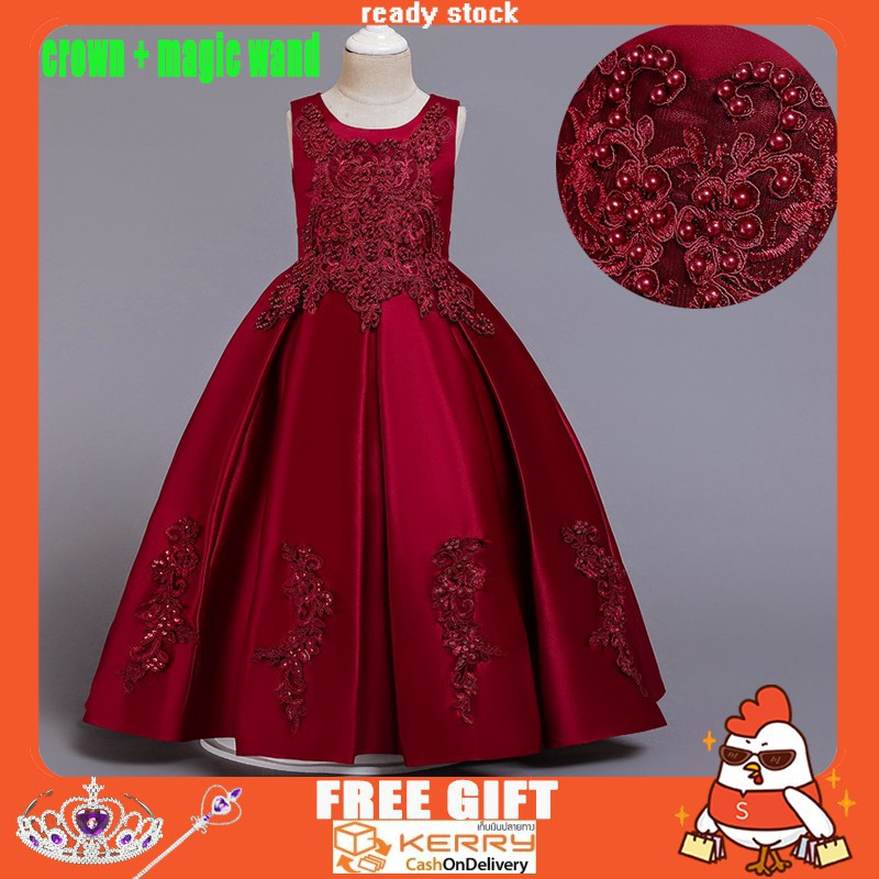 13 year girl wedding hot sale dress