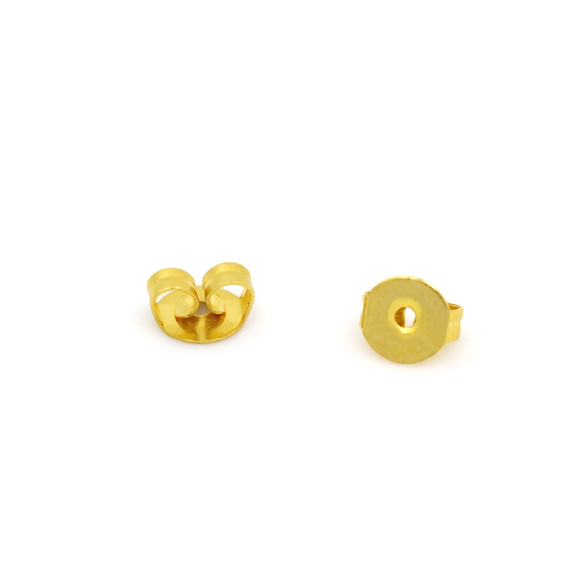 Gold plated best sale earring backs