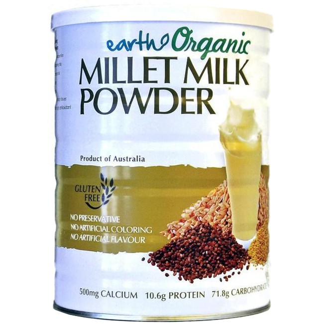 Earth Living Organic Millet Milk Powder 900G | Shopee Singapore