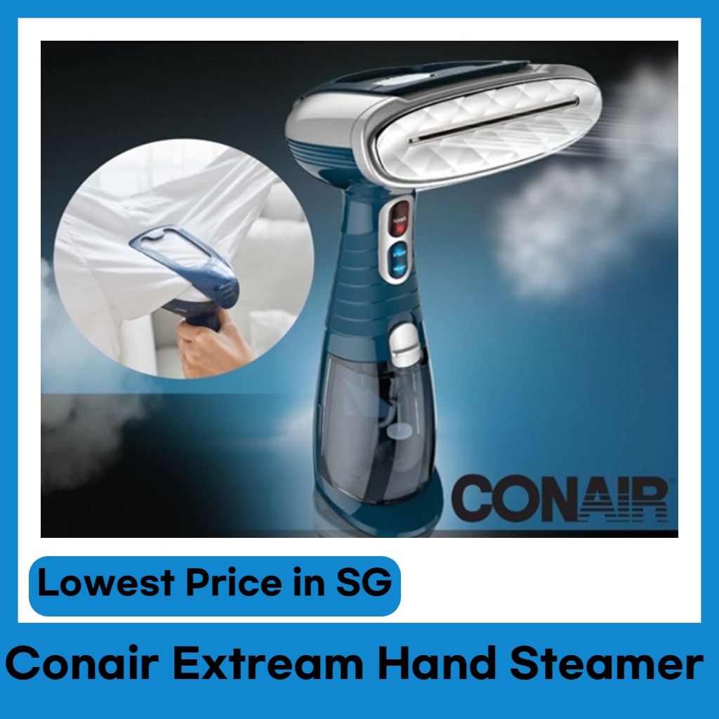 Conair Turbo Extreme Steam Hand Held Fabric Steamer / Kills 99.9 of