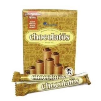 Chocolatos Rolls/Wafer Rolls (1 box Contains 24 pcs) | Shopee Singapore