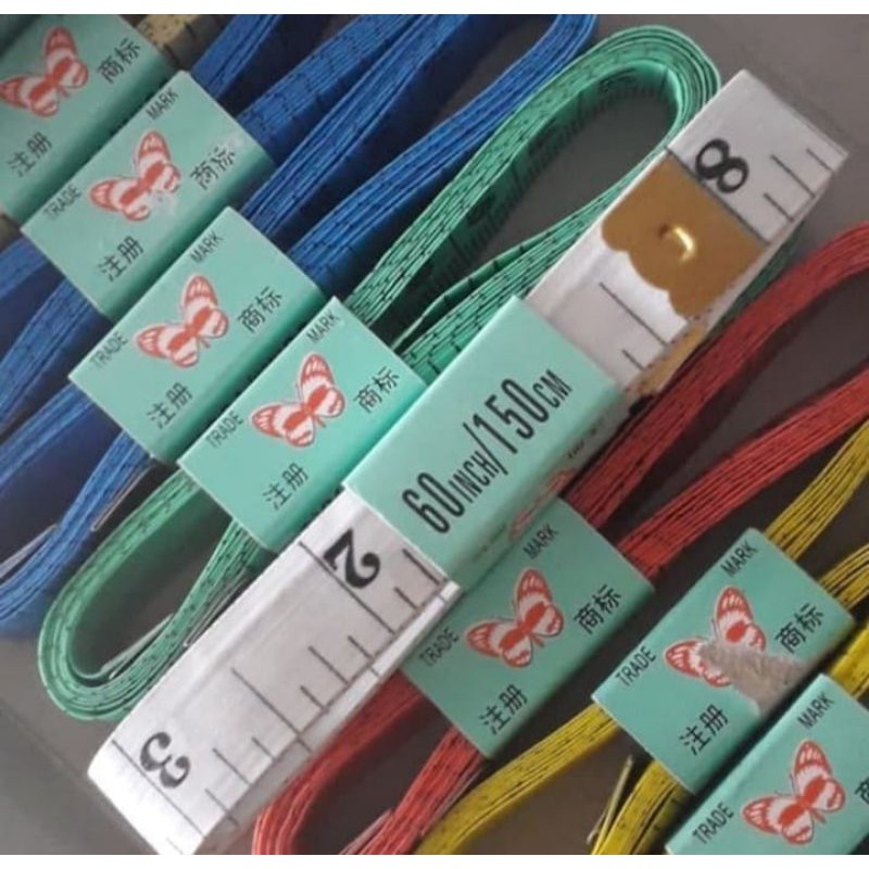 MINIMAL BUTTERFLY 150cm fabric meter,/ body meter, clothes meter ...
