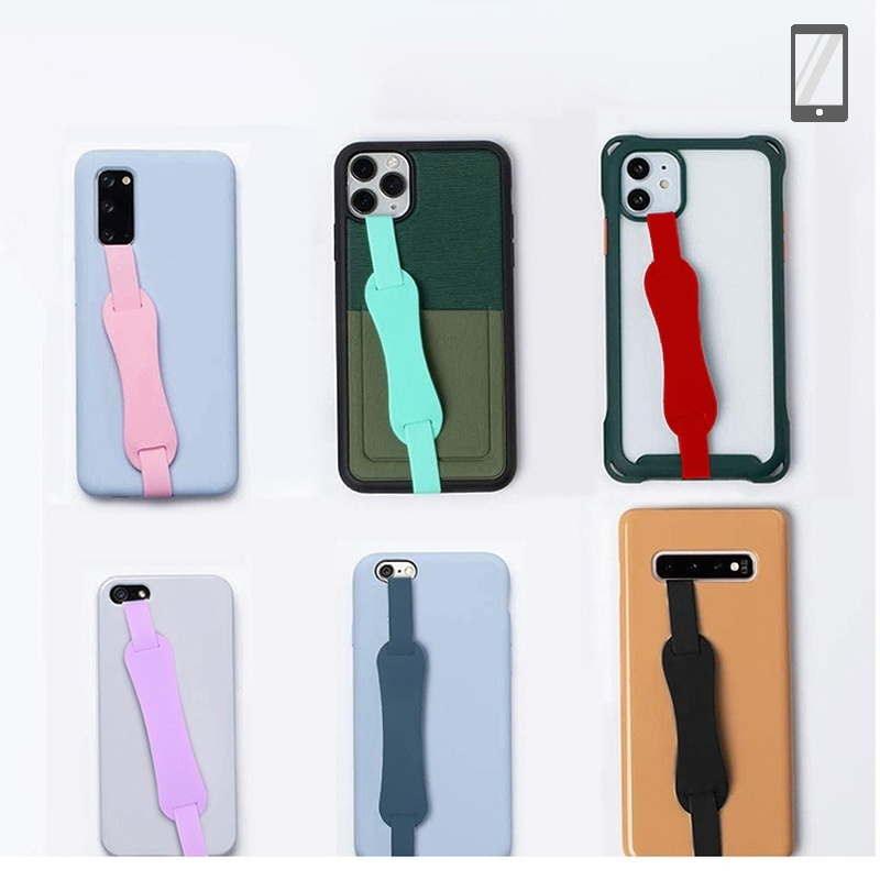 Anti Slip Elastic Band Strap Universal Phone Holder for Mobile Phones Tablets