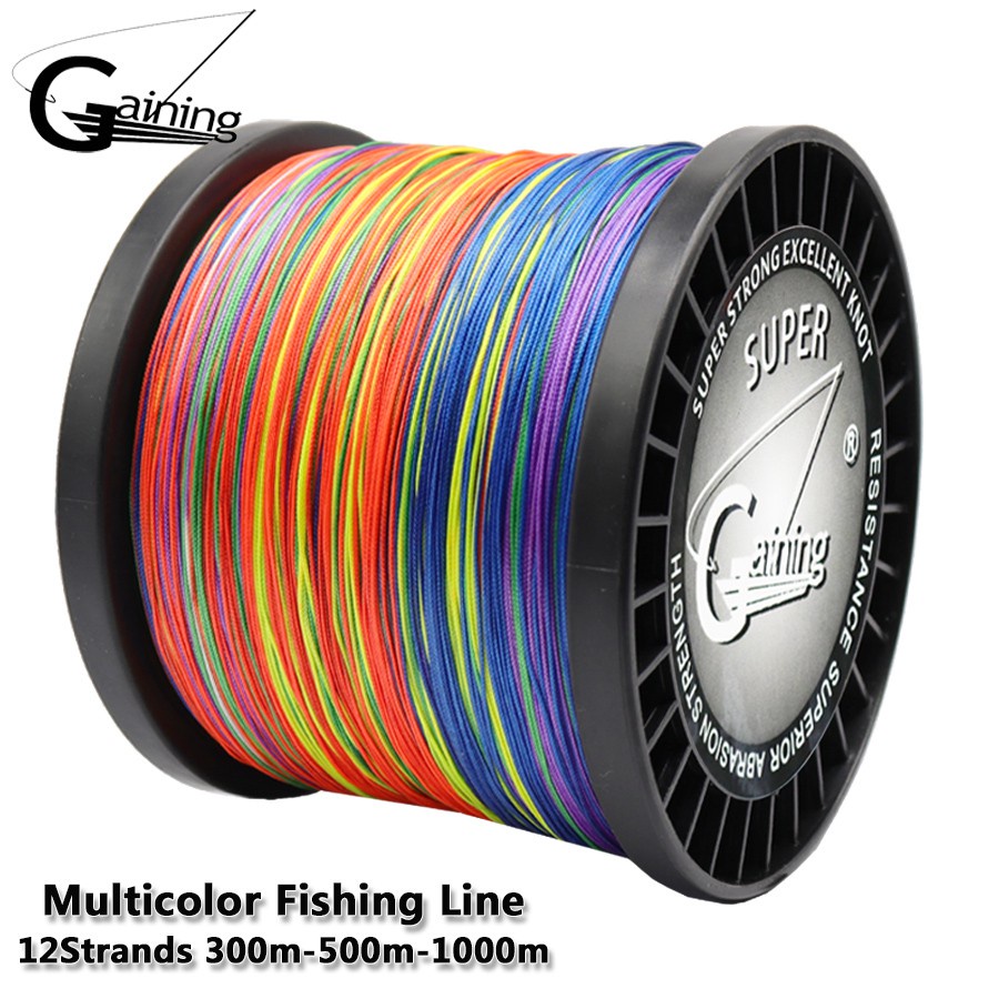 CAIN Tali Pancing PE Braided Line X12 Fishing Line 12 Strands ...