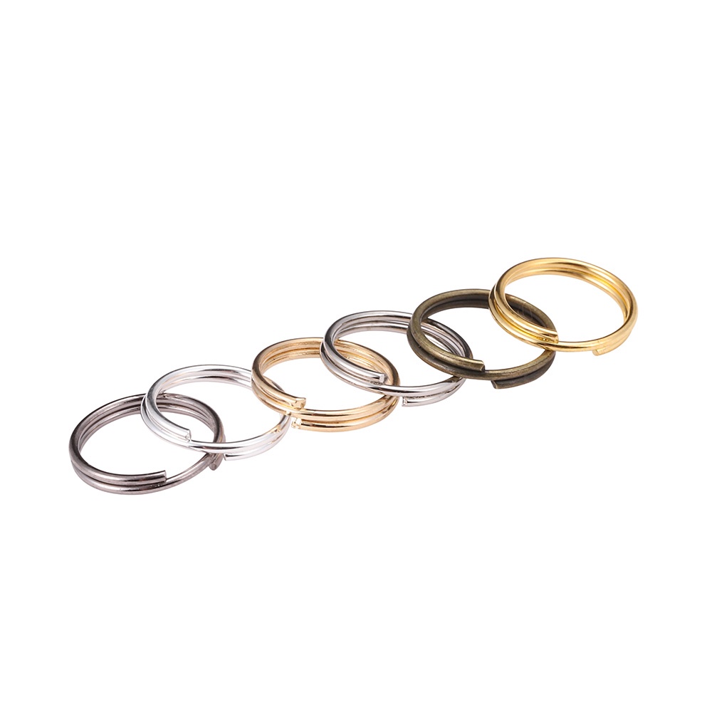 100 Gold 4mm Stainless Steel Jump Rings – Jewelry Findings, Open Connectors 4 thumbnail image