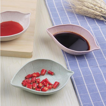 Dreamyhouse SOUVENIR PERNIKAHAN MANGKOK DAUN TEMPAT SAMBAL KECAP IMPOR HIGH QUALITY - Gambar 2