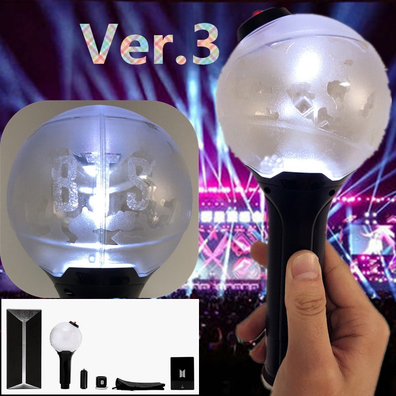 BTS Army Bomb Light Stick Ver 3 Kpop Bangtan Boys The Third Generation ...