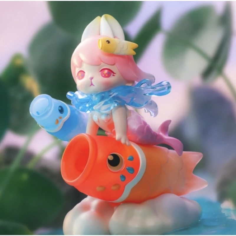 Pop Mart Bunny Flying Carp Flags Figurine 14.5cm 100