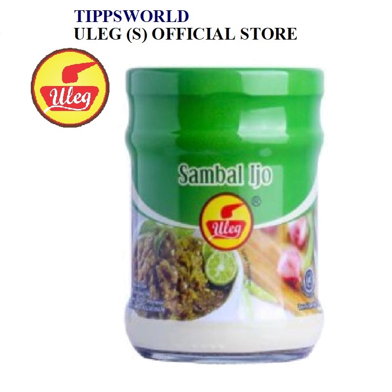 Uleg] Sambal Terasi (Shrimp Chili Condiment), 190g Halal, Product