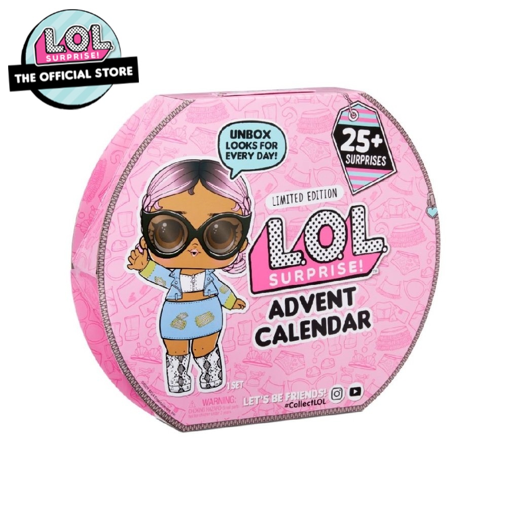 LOL Surprise Advent Calendar OOTD Outfit Of The Day Doll Shopee Singapore