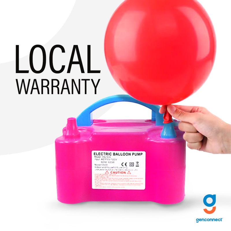 Electric Balloon pump Balloon Air Hand Pump not Helium gas party Decor Wedding birthday Party