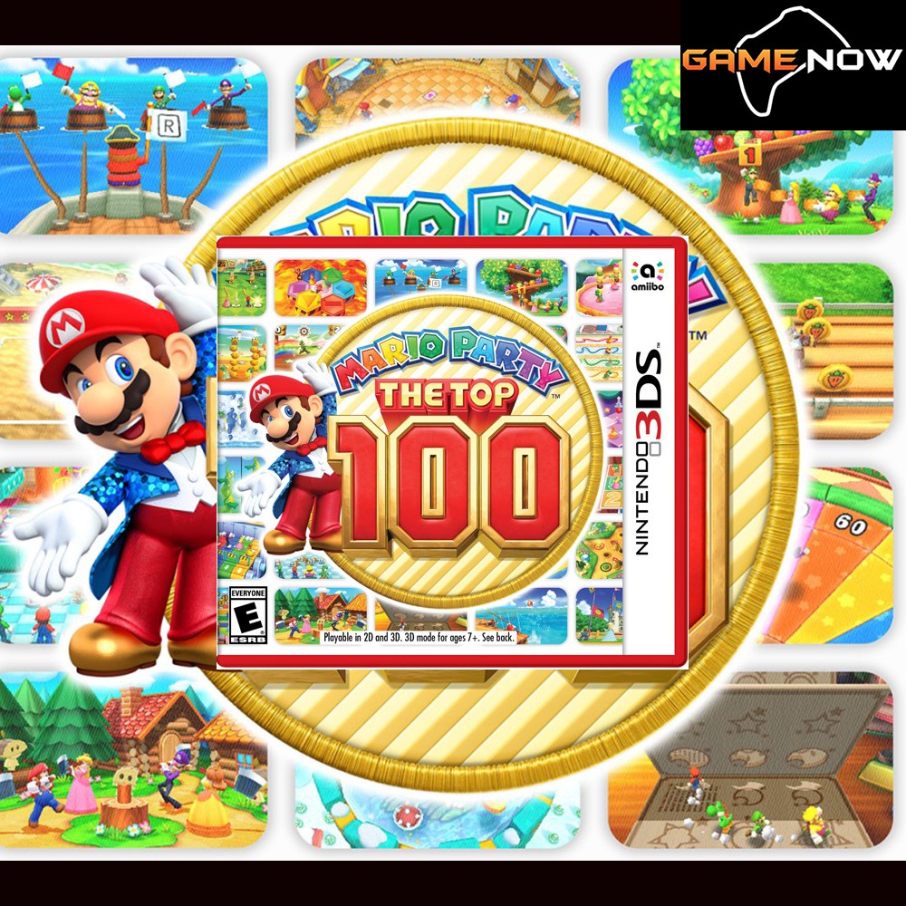 Mario Party: The Top 100 - Nintendo 3DS - Version FR - Comme Neuf