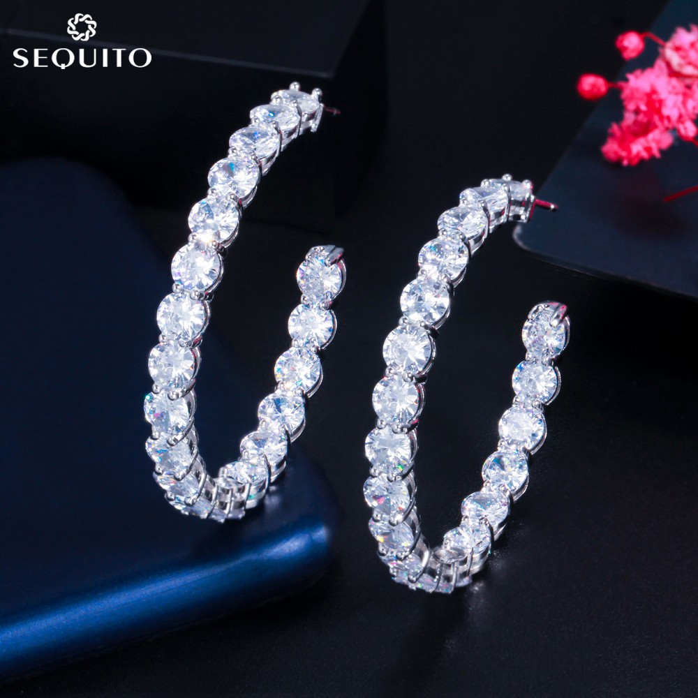 Cz diamond best sale earrings