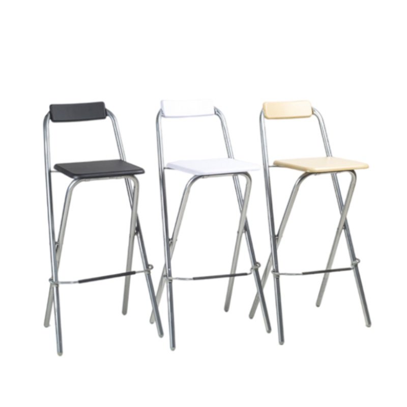 Simple Folding Bar Chair Iron Stool Home / Living Room High Chair