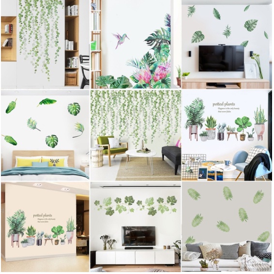 QY/2023  HDB Door Wall Sticker  living room Windows wall Decor Decoration Amazing 1-2day delivery