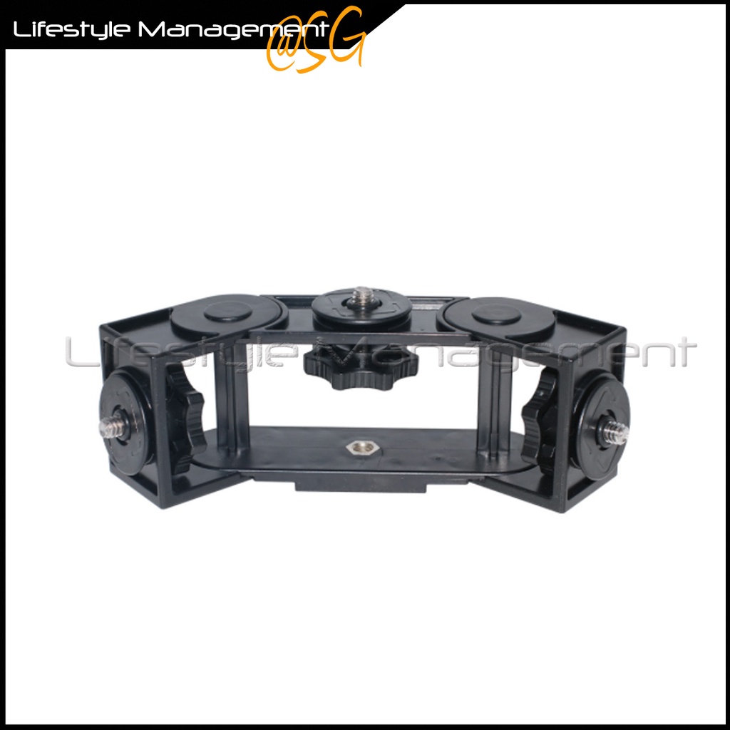 Multi Phone Holder Rotable Mount Clip Multi Triple Handphone Camera 3 ...